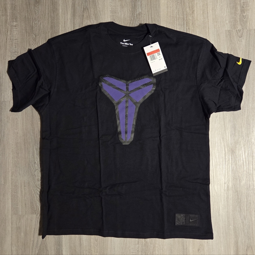 Nike Kobe Basketball Shirt Loose Fit Black FZ8071-010 Men's Large NWT